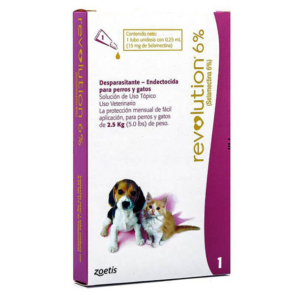 Imagen de Revolution perro y gato 2,5 kg