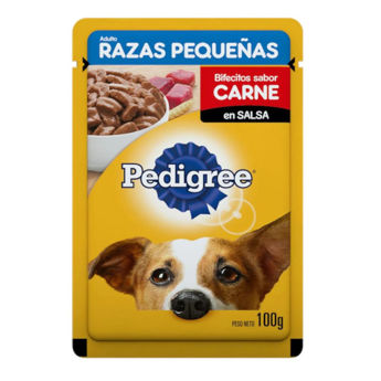 Imagen de Snack Salsa PEDIGREE Perro Adulto Razas Pequeñas Sabor Carne 100grs