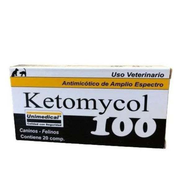 Imagen de Ketomycol 100 Antimicótico 20 Comprimidos
