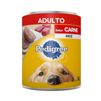 Imagen de Snack Lata Paté PEDIGREE Perro Adulto Sabor Carne 340 grs