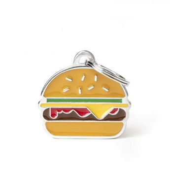 Imagen de Chapita Identificatoria MYFAMILY Hamburguesa
