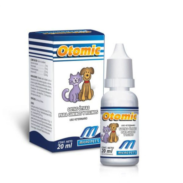 Imagen de OTOMIC Gotas Óticas 20 ml