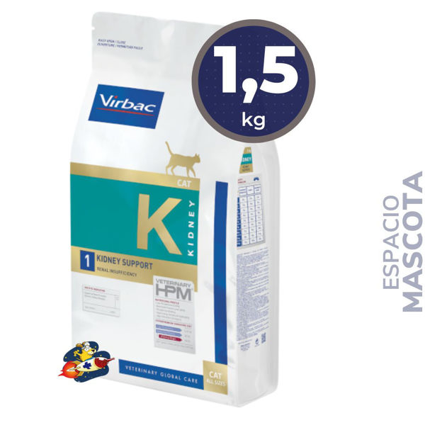 Imagen de Alimento VIRBAC HPM Cat Kidney Support Renal 1,5 Kg