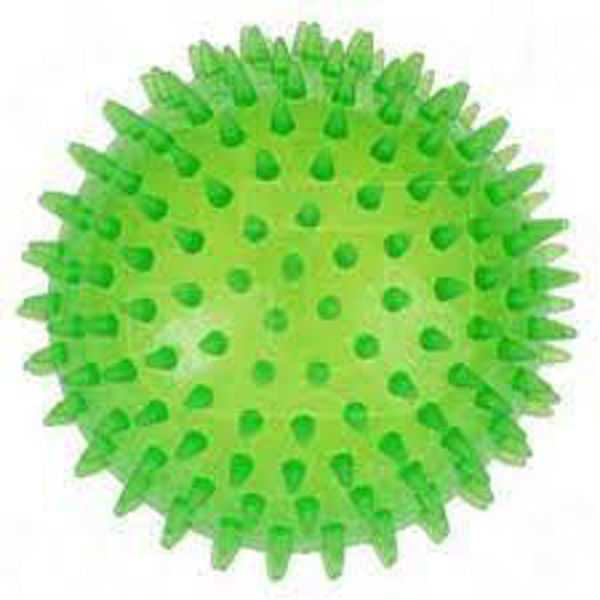 Imagen de Juguete Para Perro PAWISE Pelota Con Pinchos Spiky Ball 12,5 cm