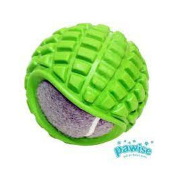 Imagen de JUGUETE PERRO PAWISE PELOTA DE TENIS EN JAULA M