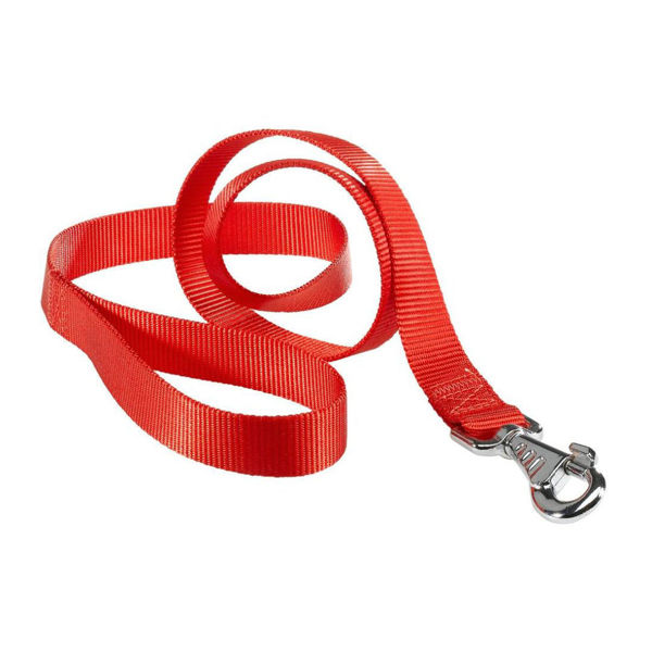Imagen de Correa Para Perro FERPLAST Club G25/120 Color Rojo Talle L/XL