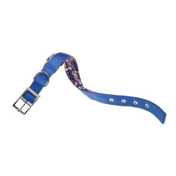Imagen de Collar Para Perro FERPLAST Daytona Fantasy C25/45 Color Azul Talle L