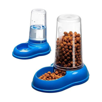 Imagen de FERPLAST DISPENSADOR DE COMIDA Y AGUA AZIMUT 1,5L COLORES VARIOS
