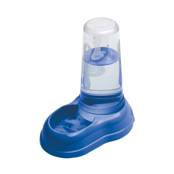 Imagen de FERPLAST DISPENSADOR DE COMIDA Y AGUA AZIMUT 600ML - COLORES VARIOS