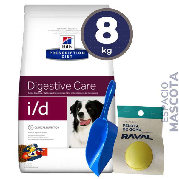 Imagen de Alimento HILLS Perro Perro I/D Cuidado Digestivo 8 kg + Regalo
