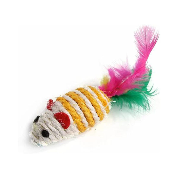 Imagen de JUGUETE PARA GATO RATON SISAL BA-568