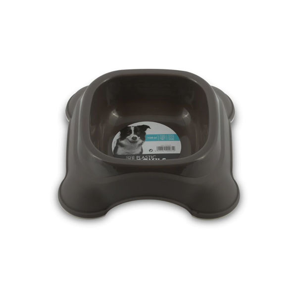 Imagen de Plato Comedero M-PETS Plastico Navy Blue 1150 ml