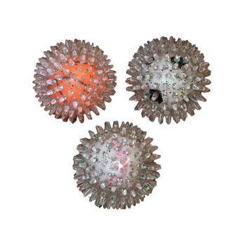 Imagen de Juguete Para Perros LILI MASCOTA Pelota Deportes Con Pinchos De Goma