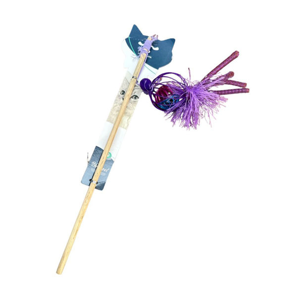 Imagen de Juguete Para Gato LILI MASCOTA Vara Esfera Cascabel KP-259