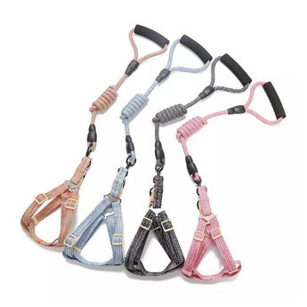 Imagen de Arnés Para Perro LILI MASCOTA Con Correa Nudo Talle M