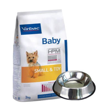 Imagen de Alimento VIRBAC HPM Perro Cachorro Raza Pequeña y Toy 3 kg + Regalo