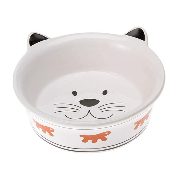 Imagen de Plato Gato Cerámica FERPLAST Venere Grande