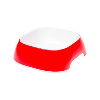 Imagen de Comedero Para Perro FERPLAST Plato Glam Small Rojo