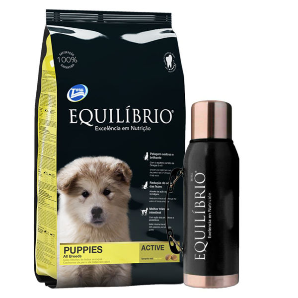 Imagen de Alimento EQUILIBRIO Perro Cachorro Todas las Razas 30 kg + 6 kg + Regalo