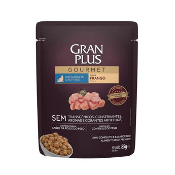 Imagen de Snack Salsa GRANPLUS Gato Castrado Sabor Pollo 85grs