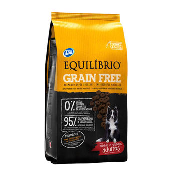 Imagen de Alimento EQUILIBRIO Perro Grain Free Adulto Raza Mediana y Grande 1,5 kg