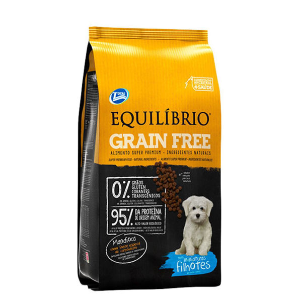 Imagen de Alimento EQUILIBRIO Perro Grain Free Cachorro Raza Pequeña 1,5 kg