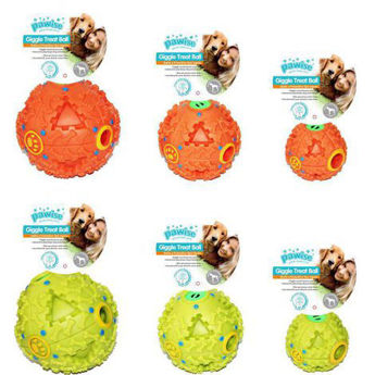 Imagen de Juguete Para Perro PAWISE Pelota Giggle Treat Ball S 7 cm