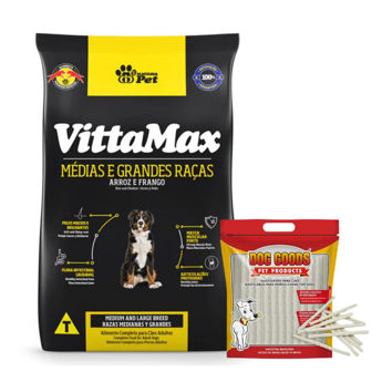 Imagen de Alimento VITTAMAX Perro Adulto Raza Mediana y Grande 25 kg + Regalo