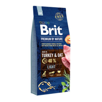 Imagen de Alimento BRIT Perro Adulto Light 15 kg
