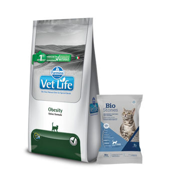 Imagen de Alimento VET LIFE Gato Obesity 2 kg + Regalo