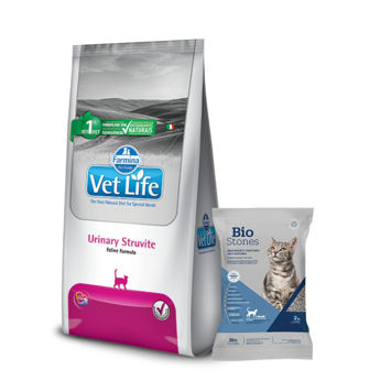 Imagen de Alimento VET LIFE Gato Urinary Struvite 2 kg + Regalo
