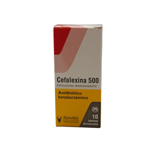 Imagen de CEFALEXINA NOVAXEL 500 mg 10 Comp.