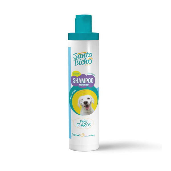 Imagen de Shampoo SANTO BICHO Pelos Claros - 500 ml