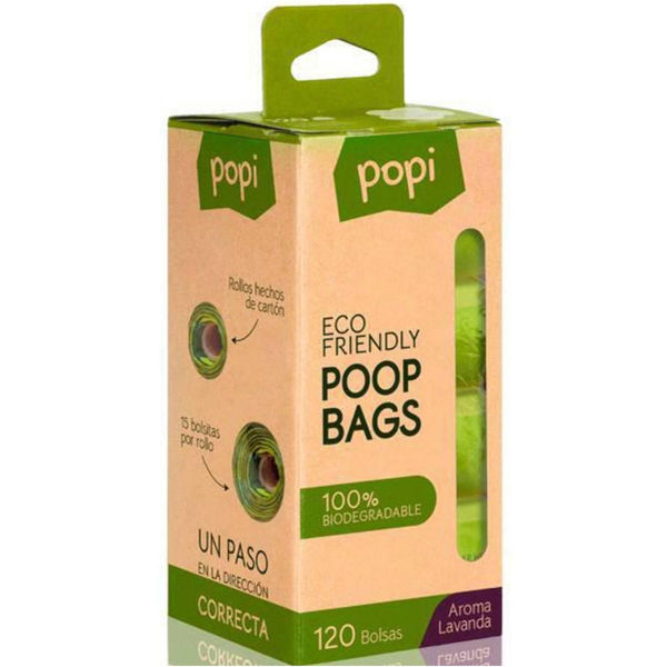 Imagen de Bolsas biodegradables POPI 120 bolsas
