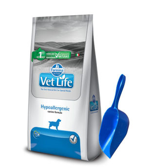 Imagen de Alimento VET LIFE Perro Hipoalergénico 2 kg + Regalo