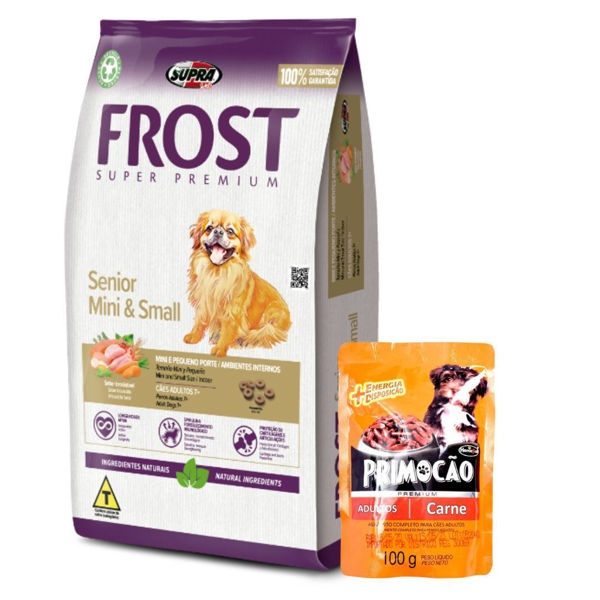 Imagen de Alimento FROST Perro Senior Raza Pequeña y Mini 2,5 kg + Regalo