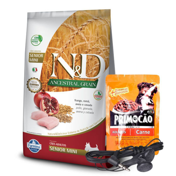 Imagen de Alimento NYD Perro Ancestral Senior Mini Raza Pequeña 2,5 kg + Regalo