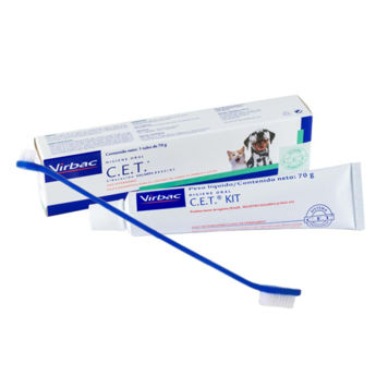 Imagen de Pasta de Dientes CET VIRBAC + Cepillo de Dientes de Regalo