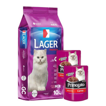 Imagen de Alimento LAGER Gato Castrado 10 kg + Regalo
