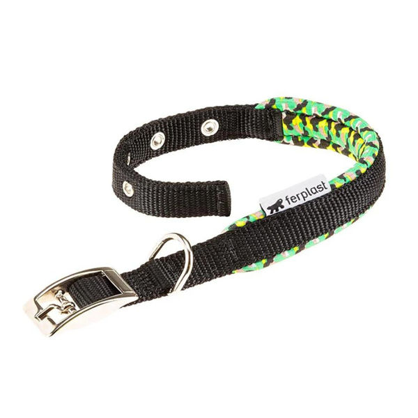 Imagen de Collar Para Perro FERPLAST Daytona Fantasy C15/35 Color Verde Talle XS/S