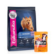 Imagen de Alimento EUKANUBA Perro Senior Raza Pequeña 3 kg + Regalo