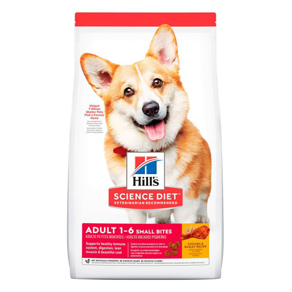 Imagen de Alimento HILLS Perro Adulto Raza Pequeña 2 kg / con avería