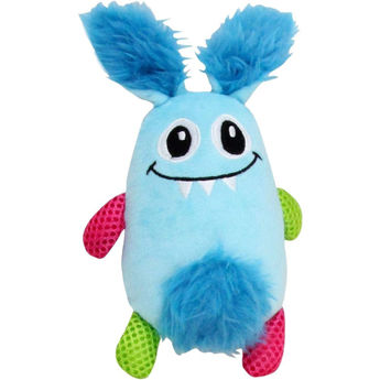 Imagen de Juguete Para Perro PAWISE Peluche Monstruo Little Monster - Color Celeste