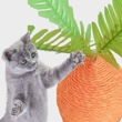 Imagen de Rascador Poste Para Gato Zanahoria Mediano 26x26x29cm
