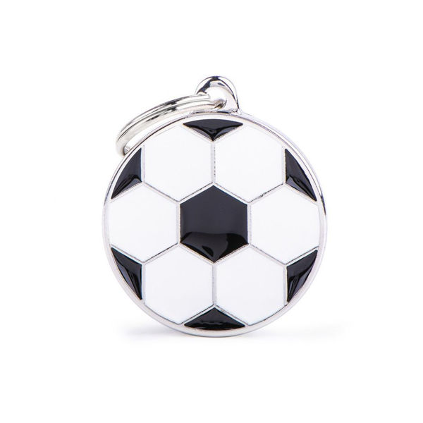 Imagen de Chapita Identificatoria MYFAMILY Pelota De Fútbol
