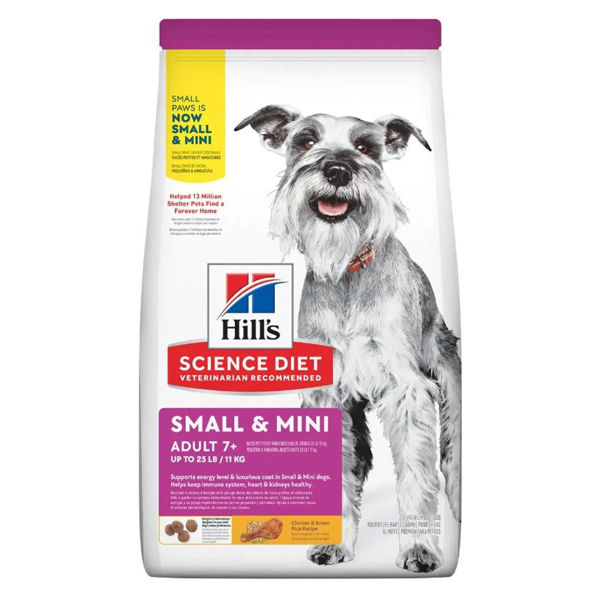 Imagen de Alimento HILLS Perro Mature +7 años Raza Pequeña Small & Mini 2,04 kg