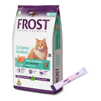 Imagen de Alimento FROST Gato Cat Senior 1,5 kg + Regalo