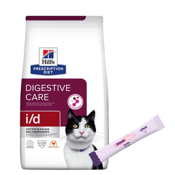 Imagen de Alimento HILLS Gato I/D Cuidado Digestivo 1,8 kg + Regalo
