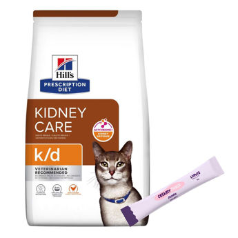 Imagen de Alimento HILLS Gato K/D Cuidado Renal 1,8 kg + Regalo