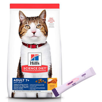 Imagen de Alimento HILLS Gato Mature 1,6 kg + Regalo